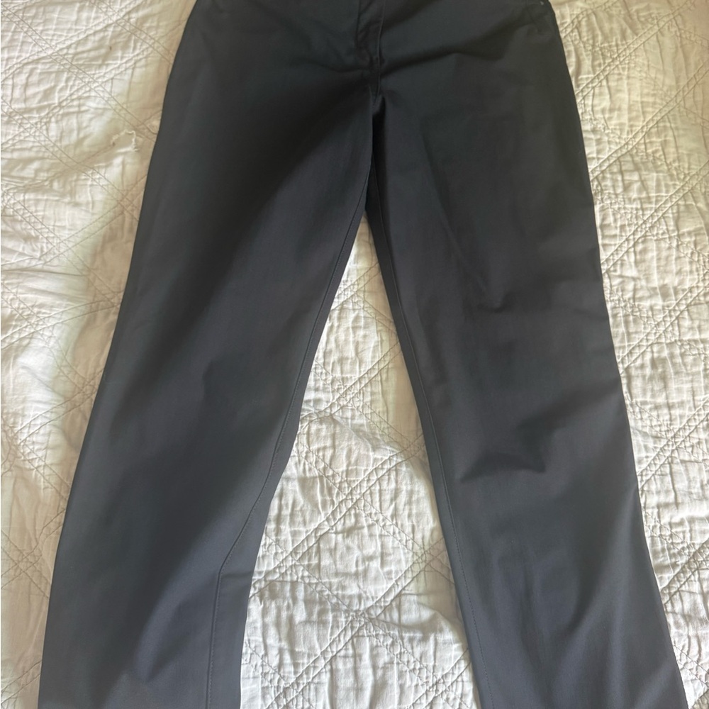 lululemon athletica Black Cropped Ankle Pants - Straight Fit